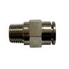 1/4" BSP ALL METAL PUSHFIT STUD FITTINGS